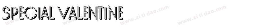 Special Valentine字体转换